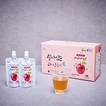 [솔티마을] 명품 아기 임산부 생 순수 사과즙 과일 주스, 24개