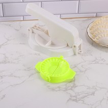 DIY 만두 제조기 반죽 누르면 도구 피부 유물 기계 쉬운 주방 수동 스킨 프레스 금형 액세서리, [02] White 2pcs