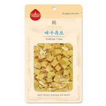 FINIKI 피니키 강아지간식 순 사각사각 대구큐브-80g, 피니키 순 사각사각 큐브, 대구큐브 80g