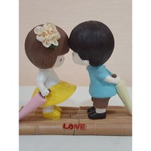 아기자기한 소품 LOVE 뽀뽀 마블인형