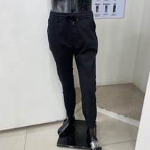 카이아크만 유니 블랙컬러 풀밴딩 테이퍼드 조거핏 KPF DYJ740-3