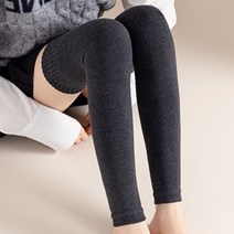 스판 니트 레그 워머 코디 발목 토시 골프 겨울 발 렉워머 다리 수면 종아리 방한 롱 필라테스 요가 보온 여성 삭스 양말 챠콜