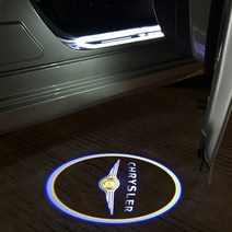 크라이슬러 도어라이트 로고빔 LED 300C 도어램프, 02. 크라이슬러 도어라이트 (B타입) 써클, A TYPE