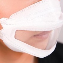 드레스투어 결혼식 혼주 마스크, 입체형 화이트