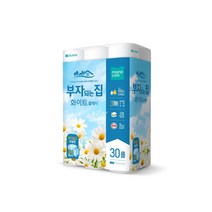 모나리자 부자되는집 화이트 플러스 3겹데코 천연펄프 20m 30롤 1팩(30롤)