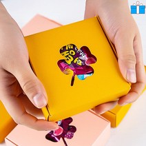 10+1 무료라벨/ 고3 수험생 행운의 네잎 클로버 6종 구디백 수능 시험 합격 응원 어린이집 유치원 학교 회사 단체 행사 생일 선물 과자 답례품