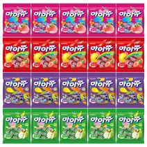 아트박스/메가커피 크라운 마이쮸 딸기 포도 사과 복숭아 92g 4종 혼합세트, 5세트