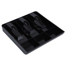 금전 등록기 삽입 트레이 교체 지폐 동전 사소한 현금 돈 검은 플라스틱 보관 상자, [02] B-3 Tray