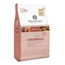 네츄럴코어 전연령 오리 에코 2 유기농 큰입자 알러지 반려견 사료, 8개, 10kg