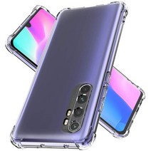 일본직발송 2. YOURIAD XIAOMI MI NOTE 10 LITE 케이스 커버 투명 클리어 소프트 커버 특징 내충격 경량, One Size, One Color