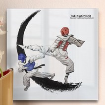 [바보사랑] cs294-아크릴액자_태권도[꾸밈], 타입선택:1.태권도_1이미지
