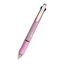 색연필 색 채점 색칠 연필 미술 5 in 1 다 볼펜 크리 에이 티브 4 볼펜 리필 및 리드 다기능 펜 사무실 학교 쓰기 공급, 다색, 라이트 핑크