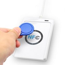 rfid 스마트 카드 리더기 복사기 쓰기 가능 복사 usb s50 1356mhz isoiec18092 5pcs m1 nfc acr122u dropship, 미국