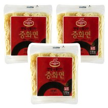 쉐프원 중화면 230g x 5입대상, 3개, 1.15kg