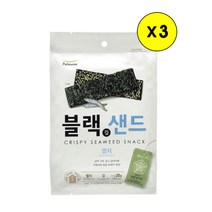 (상온)[풀무원]블랙김샌드멸치20gx3