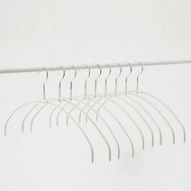 한샘(생활) 한샘 라인 논슬립 옷걸이 니트용 41cm 10P 크림화이트, 단품없음, 선택완료
