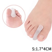 발가락링 발가락 실리콘 건막 류 교정기 가드 발 관리 정형 외과 분리기 손가락 교정 패드 도구, [04] G196-1Pair