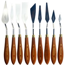 유화 스크레이퍼 스테인레스 다양한 모양 칼 삽 주걱, 13번