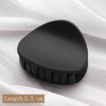핸드프레스 가중공예 고정 철형 신제품 여성 패션 상어 클립 머리핀 헤어 액세서리 커피 블랙 아크릴 대형, 10 style-10