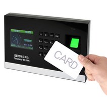 EF-005전용 근태관리기 출입증명 RF카드 카드출퇴근기록기 근태기 출근체크기 출근기록 출퇴근체크기, 양면, E