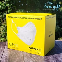 아에르 프로 산업용 마스크 화이트 KA100N (L) 20개입, 20매
