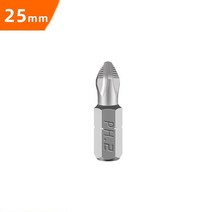 Non-slip wear-resistant screwdriver set strong magnetic high hardness super long cross electric batc, 04 1pcs 25mm