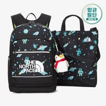 [국내매장판]노스페이스 책가방 신학기 초등학생 가방 컴팩트 스쿨 팩 블랙 NM2DN04V