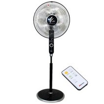 신일 40cm 5엽날개 지상용 리모콘 터치안전망 선풍기, SIF-16HTKE