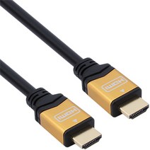 강원전자 넷메이트 NM-HM03GN 골드메탈 HDMI 케이블 (v1.4 3m), 3m, 1개