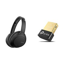 소니 무선 노이즈 캔슬링 헤드폰 WH-CH710N BZ 블랙 단품+TP-Link Bluetooth USB 어댑터 블루투스 자기