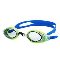 Saeko Goggles S57 - Sprint Series Swim Goggle Anti-Fog & UV Protection Lenses for Swimmer Low Pro, 1, Trans/Green