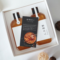 [쇼핑백증정] 국산 천연 벌꿀 토종꿀 야생화 꿀 선물, 2개입, 450g