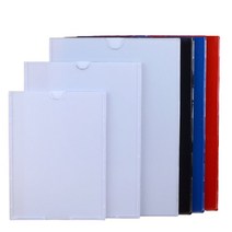 부착용 꽂이판 병원 명찰 프라이스칩 쇼카드 pop 꽂이 안내 판 게시판 홍보물 가격표 네임택 월프레임 포켓 패드 대형 A4 A5 B5 화이트 레드 블루 블랙