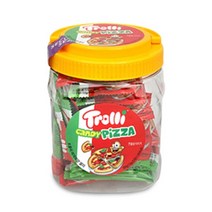 크리스마스 간식 과자 선물 세트 라이딩 간편식 트롤리 젤리모음, 14. 트롤리 피자모양젤리300g(통