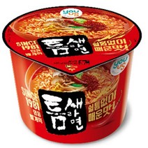 유어스 명동빨계떡 틈새라면 컵라면 매운맛 큰컵 105g x 10개, 상세페이지 참조