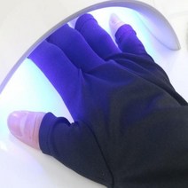 보호 장갑 네일아트 네일 젤 손등보 습 호장갑 아트 손보 용품 썬방지장갑 핑거장갑, 핑크067140DC