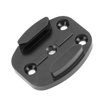 캠버클 깔깔이바 안전바 화물차 Gopro Hero 용 1/4 인치 나사 구멍 알루미늄 퀵 릴리스 삼각대 마운트 버클, [01] Black Base Mount A, [01] 범용