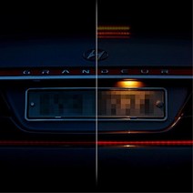 붙이는 SUV 트렁크 LED바 12v 승용차 브레이크등 작업차량, 120cm 흰띠 핑크