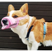 예보들 강아지 입마개, 핑크L, 1개