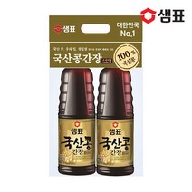 샘표 국산콩간장 860ml 2팩 기획