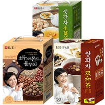 담터 생강차플러스50T+쌍화차플러스50T+호두율무50T