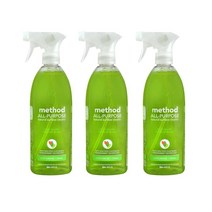 메소드 다목적 세정제 라임 씨솔트 향 828ml 3팩 Method All-Purpose Natural Surface Cleaner Spray