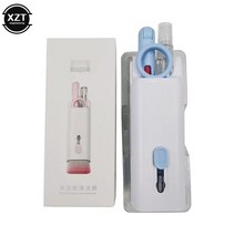 블루투스 이어폰 귀청결 클리너 호환 7 인 1 컴퓨터 키보드 브러시 키트 클리닝 펜 에어팟 3 프로 헤드셋 청소 도구 키캡 풀러, [02] B, 02