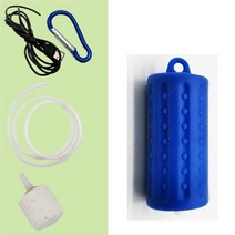 휴대용산소통 산소캔 산소호흡기 USB 소형 에너지 수족관 산소 펌프 물고기 탱크 공기 수경 압축기 음소거 휴대용 절약 폭기, [01] Deep blue