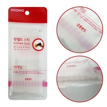 핫멜트스틱 오공 7.2mmX15cm 글루건 공예 포장 28032EA, 본상품선택