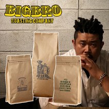 빅브로 써드레인 블랜딩 원두커피 주문 후 당일로스팅, 핸드드립/커피메이커(중간분쇄), 200g