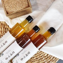 저온 압착 참기름 들기름 180ml 300ml 명절 추석 설 선물세트 국산 중국산, 참기름180ml