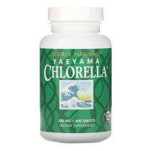 소스 내추럴스 야에야마 클로렐라 200mg 600타블렛, 600 개