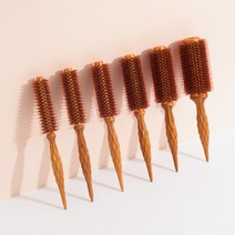 제이끌레르 열판 돈모 헤어 롤빗 프로페셔널 브러쉬 뿌리볼륨 드라이 대왕, 7호, 1개