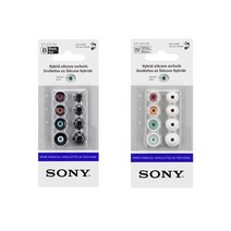 [SONY] 소니 EP-EX10A / 소니 이어폰용 하이브리드 실리콘 이어버드, 화이트